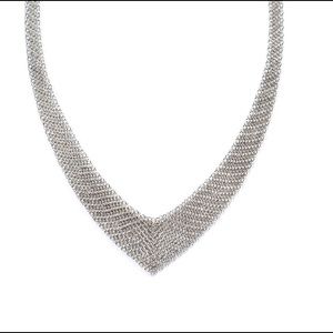 Tiffany & Co. mesh bib necklace